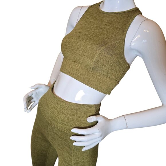 JOY LAB Spacedye Olive Green SET sz xs/s - Picture 3 of 8